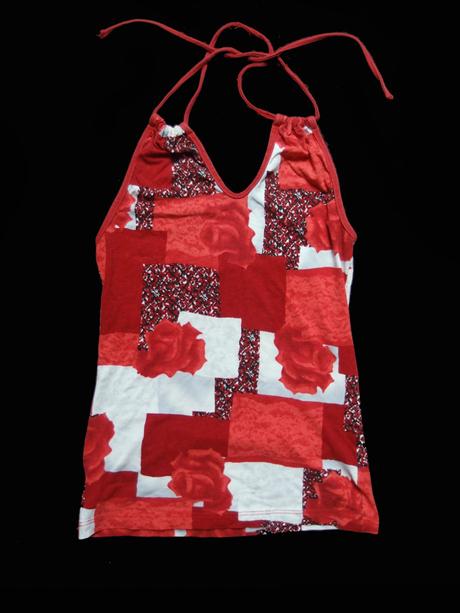 Tričko s holým chrbtom, s