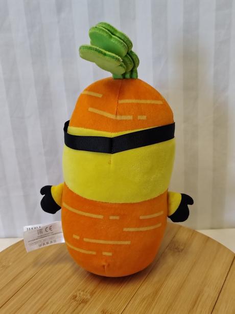 Zberateľský plyšový mimoň kevin mrkva jakala 31 cm, 