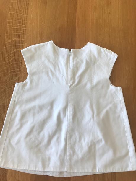 Jacadi blúzka biela s mašličkou, jacadi,152