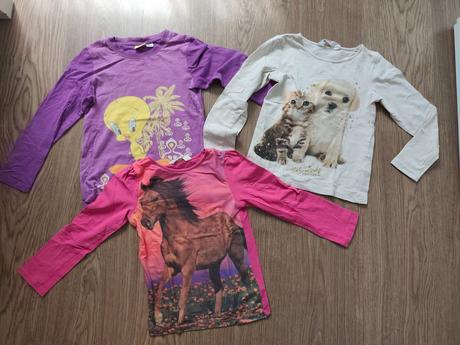 Dievčenské oblečenie 110/116, h&m,110