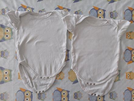 2x biele letné body zn.mothercare veľ.86, mothercare,86