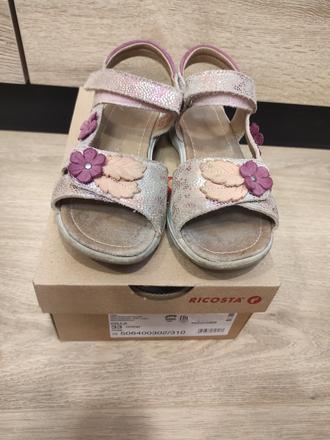 Sandale s kvietkami, ricosta,33