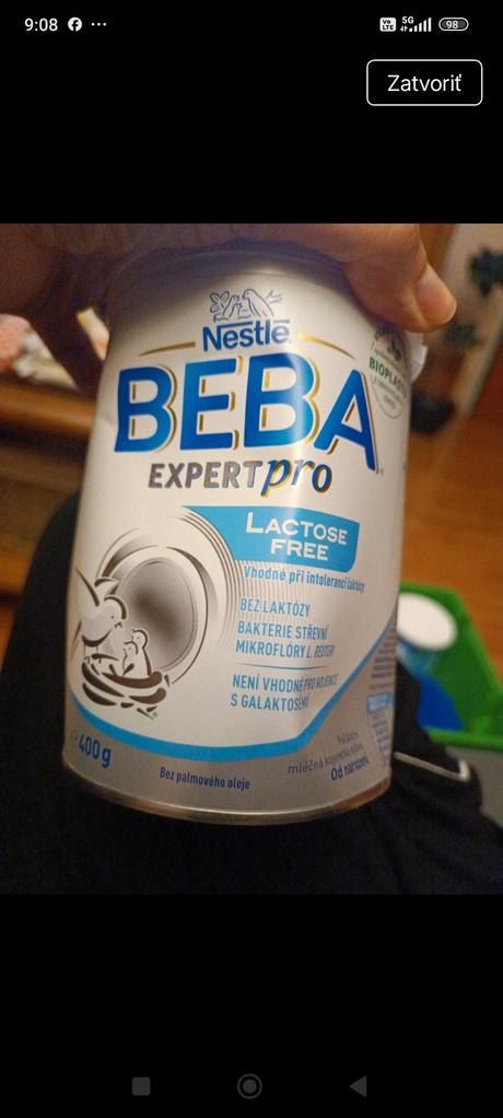 Sušená mlieko beba, 