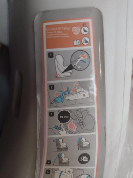 Autosedačka caretero, caretero