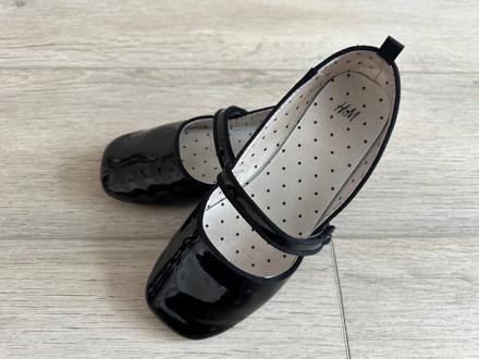 Lakované balerínky h&m 32, h&m,32