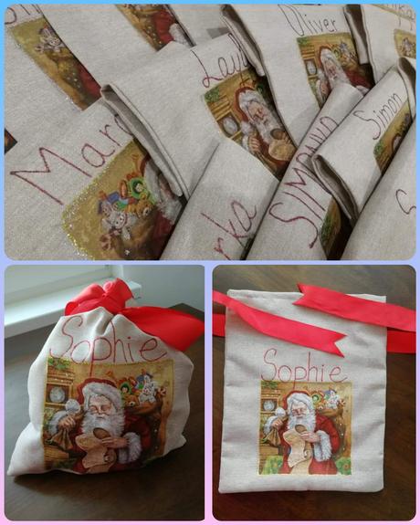 Mikulášske vrecúško s menom, 
