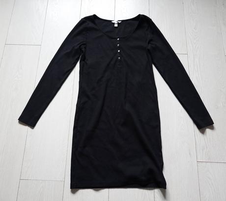 Vrúbkované šaty h&m, h&m,l