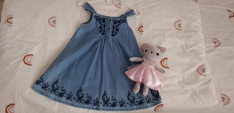 Šatočky s výšivkou, young dimension,92