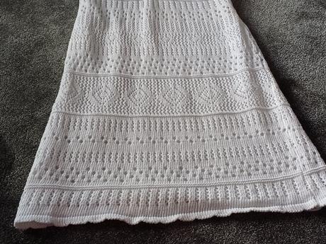 Biele upletove saty v.36, s