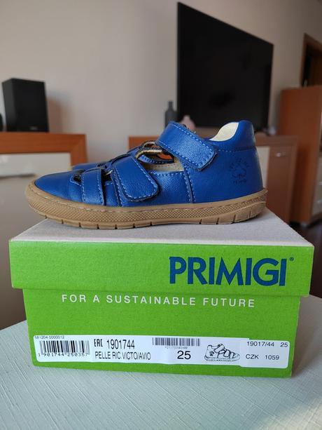 Sandále primigi - tmavomodré v.25, primigi,25
