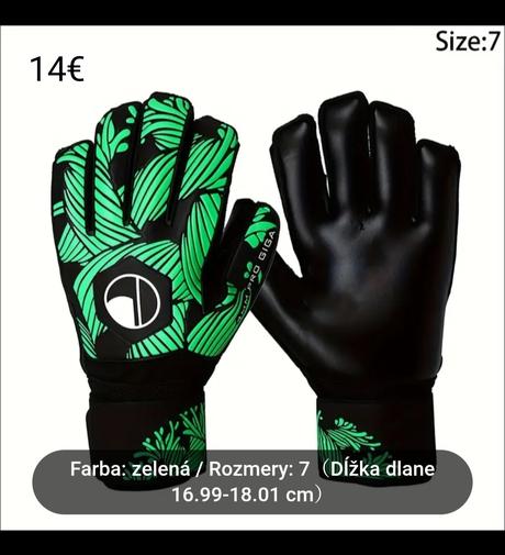 Rukavice na futbal, 146