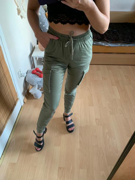 Army nohavice, fishbone,s