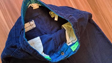 Menšestrové nohavice, h&m,140