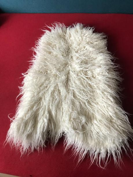 Vesta s umelou kozusinou, vel.s, made in morocco, s