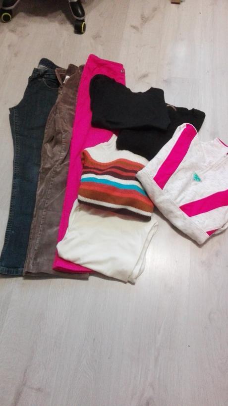 Balík teplejších vecí vel. s, s