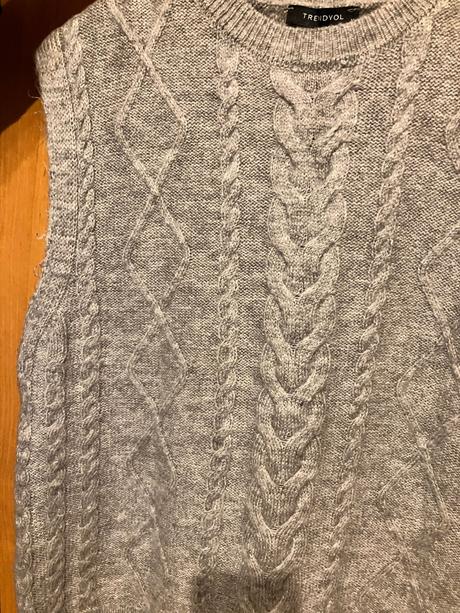 Dámska vesta vlnena, m