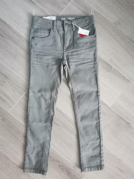 Skinny nohavice nové, c&a,122