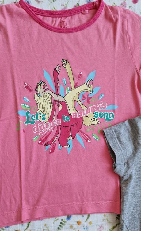 2x tričko doba ľadová, lupilu,98