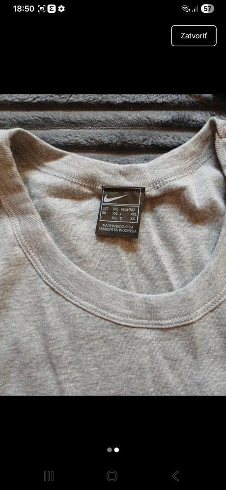 Tricko nike s kratkym rukavom, nike,l