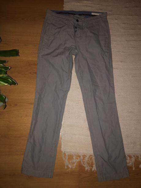 Šedé nohavice/ sivé nohavice elegantné, 32