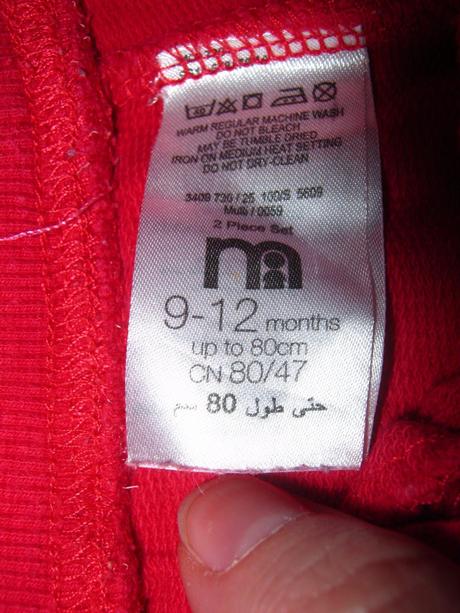 Teplačiky s vreckami, mothercare,80