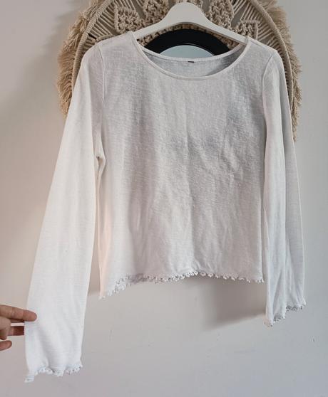 Tenký biely svetrík, l