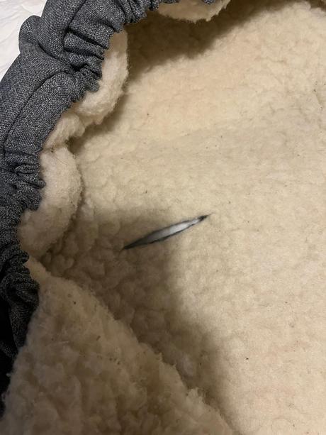 Fusak z ovčej vlny, happybee