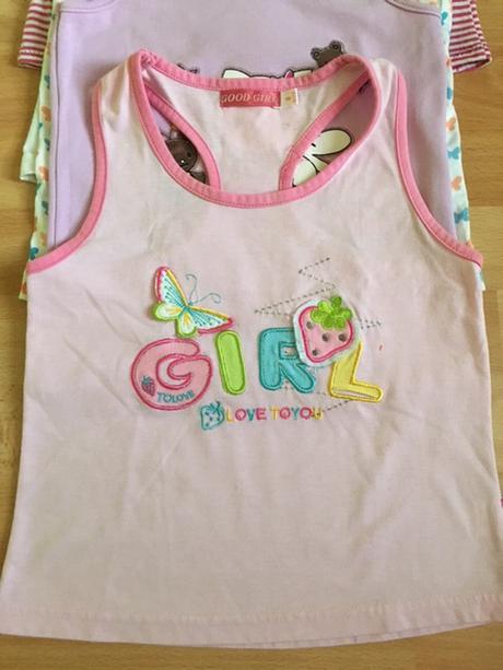 Balík letných tričiek - veľ.110/116, 110