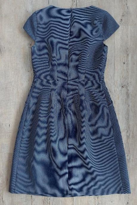 Modrobiele šaty, pretty girl,s