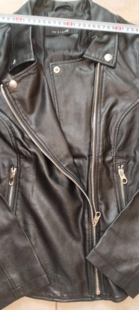 Nový tovar, koženková bunda., l