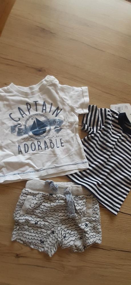 Tricko 2ks nohavice, f&f,56