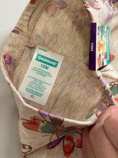 Garanimals dievčenský set tričko a legíny, 74