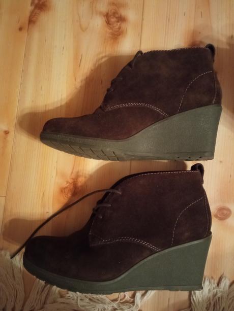 Prechodné koženne kotníkové topánky, 40