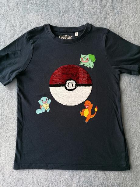 Premieňacie tričko pokemon, c&a,128