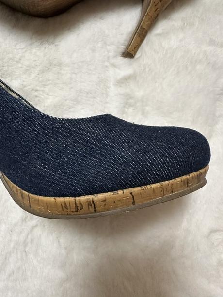 Džínsové lodičky zn. tamaris, tamaris,40