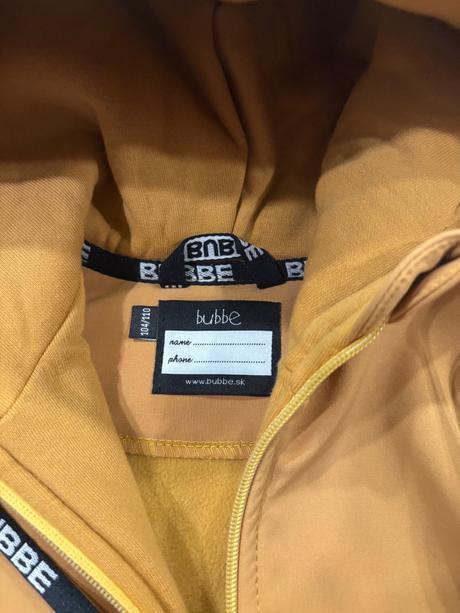 Bubbe prechodna softshellova vetrovka 104/110, bubbe,104