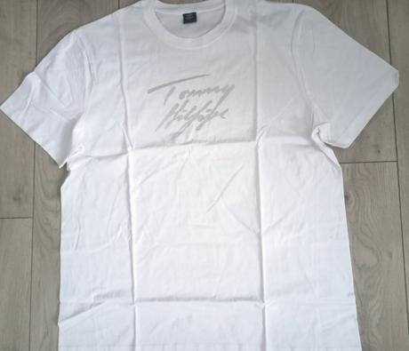 Pánske tričko biele veľkosť xxl, tommy hilfiger,xxl