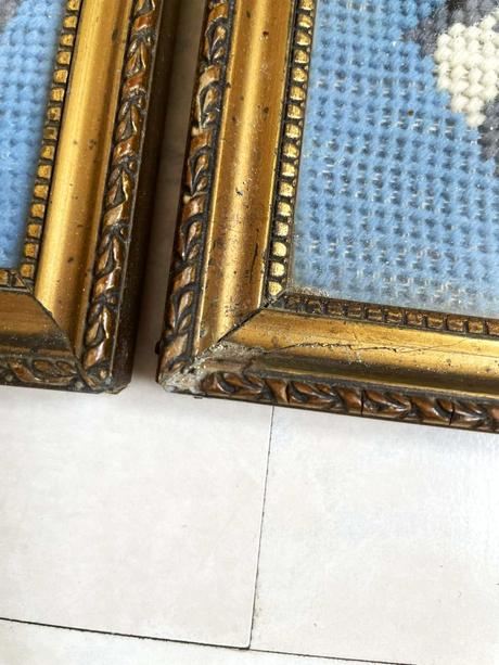 Starožitné obrazy 2 ks, 