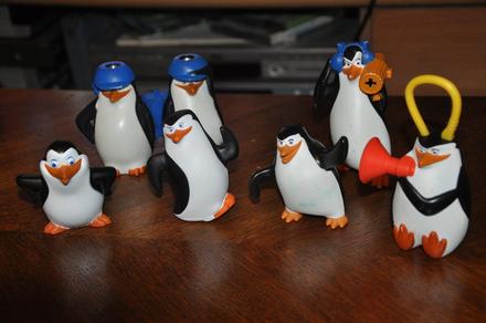 Tučniaci z madagaskaru - 7 ks z mcd, 