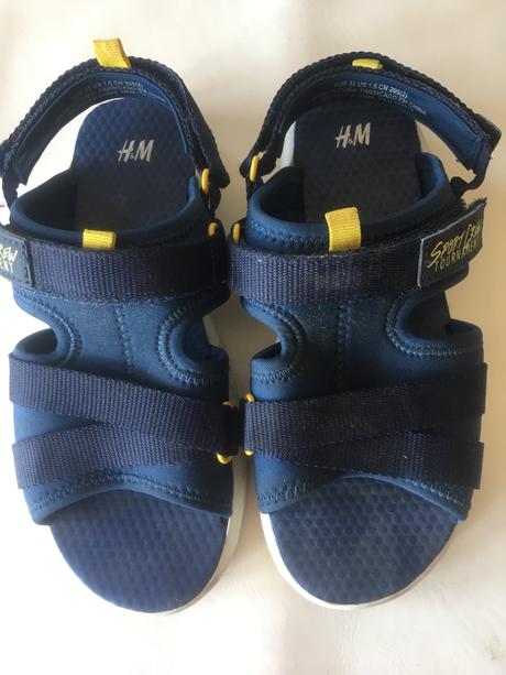 Sandále neoprénový par krát obuté, h&m,33