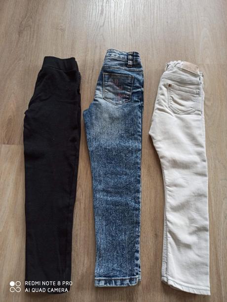 Rifle a nohavice pre dievča 110-116, 116