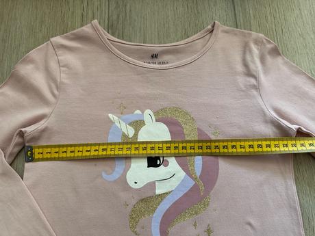 Tričko unicorn h&m 122/128, h&m,128