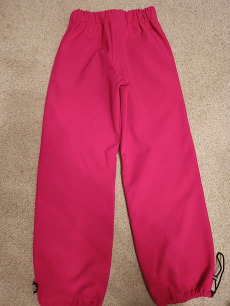 Zateplene softshelove nohavice, 134