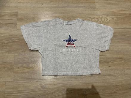 Tričko crop top s až m, s