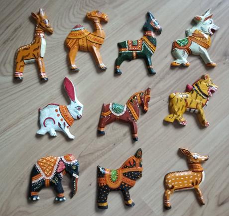 Zvieratka drevene vyska 8-12cm.,