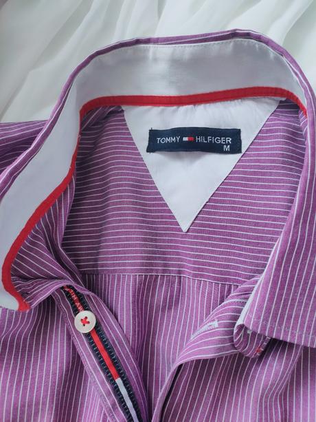 Košela bavlneno satenová, tommy hilfiger,m