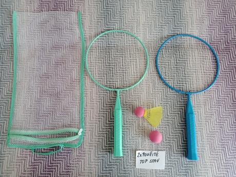 Detská bedmintonova súprava tesco,