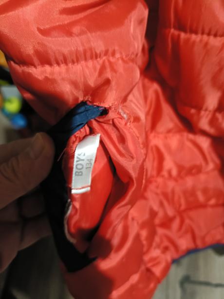 Ľahšia zimná obojstranná vetrovka, 134