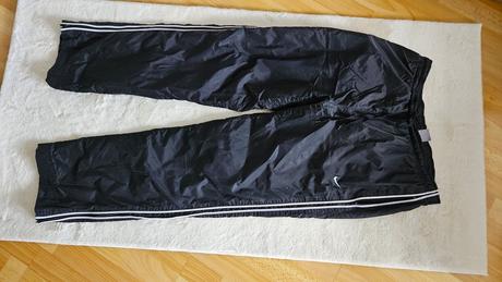Ľahké čierne šuštiakové nohavice, zn. nike, xl, nike,xl