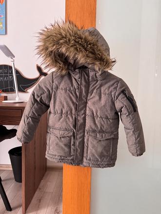 Zimná bunda, h&m,116